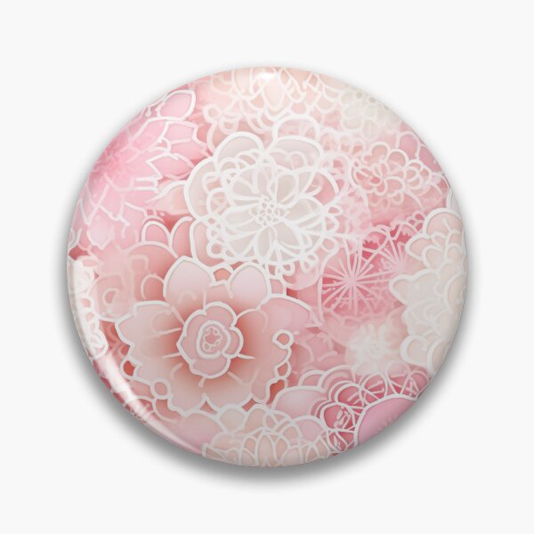 Artikelvorschau, Kleines Lochmuster, Pastelltöne, Weiß, Rosa, Creme. entworfen und verkauft von SasiPen.