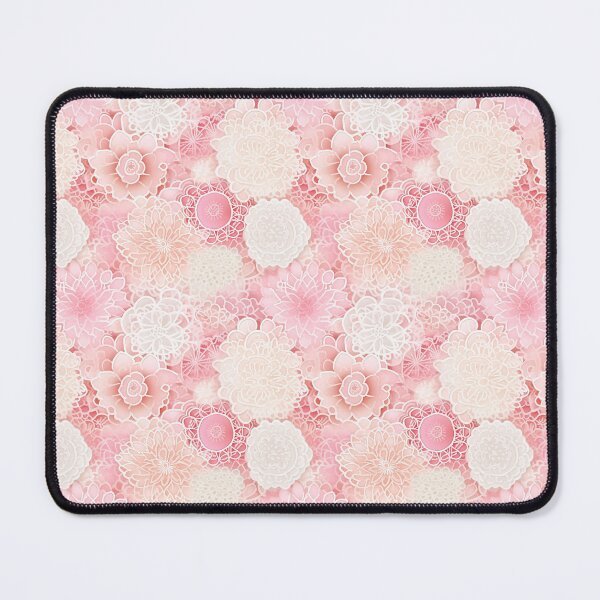 Artikelvorschau, Kleines Lochmuster, Pastelltöne, Weiß, Rosa, Creme. entworfen und verkauft von SasiPen.