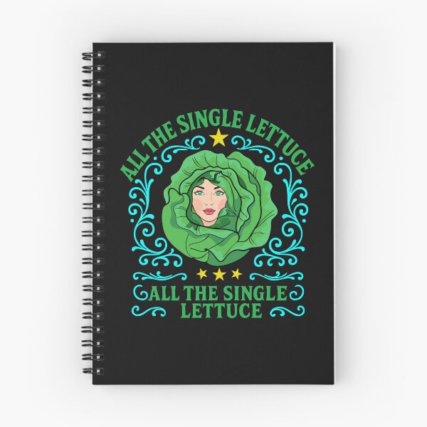 Item preview, All the Single Lettuce Mangled Lyrics designed and sold by babbselasdesigns.