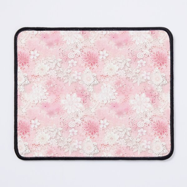 Artikelvorschau, Kleines Lochmuster, Pastelltöne, Weiß, Rosa, Creme. entworfen und verkauft von SasiPen.