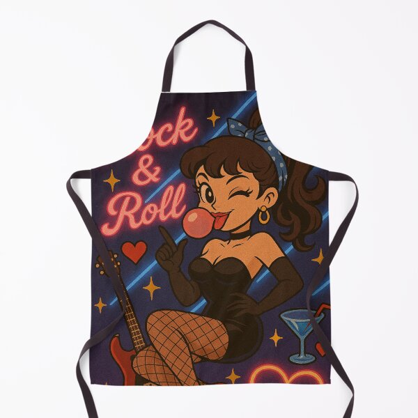 Item preview, Glamour Retro Rock 'n' Roll designed and sold by JonelleTshirts.