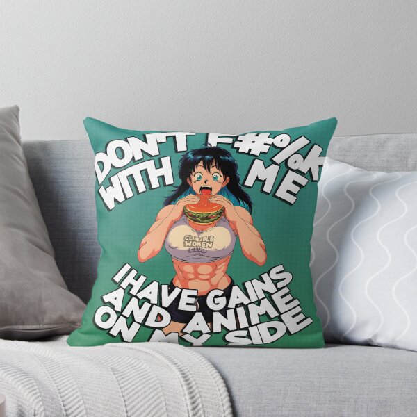 Item preview, Gains & Anime Fitness Waifu designed and sold by Otakunaisu.