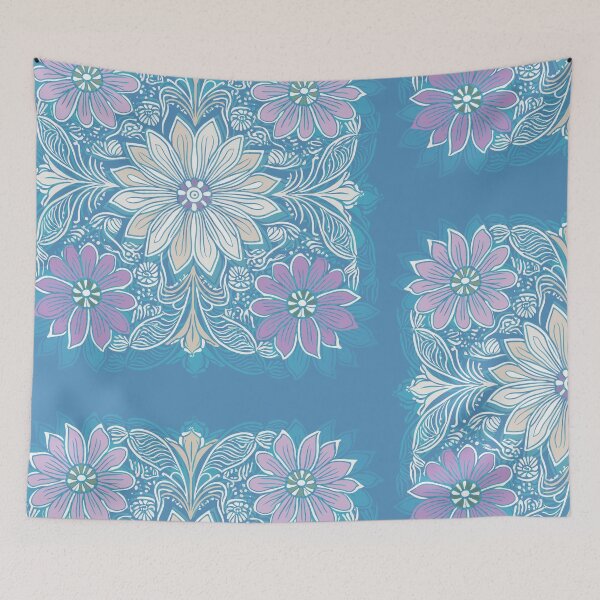 Item preview, Batik Daisies Hippie Deadhead designed and sold by AuroraXGreen.