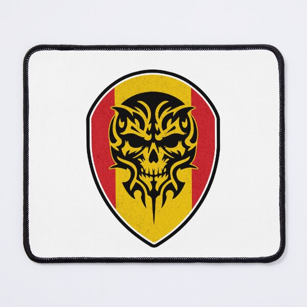 Item preview, Spain Tribal Skull Flag designed and sold by Shahan Keuork.