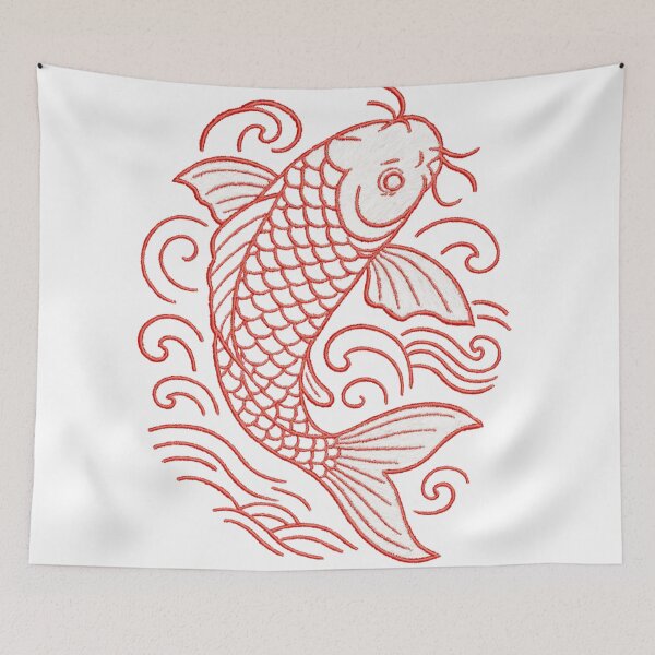 Item preview, carp designed and sold by mayhaku.
