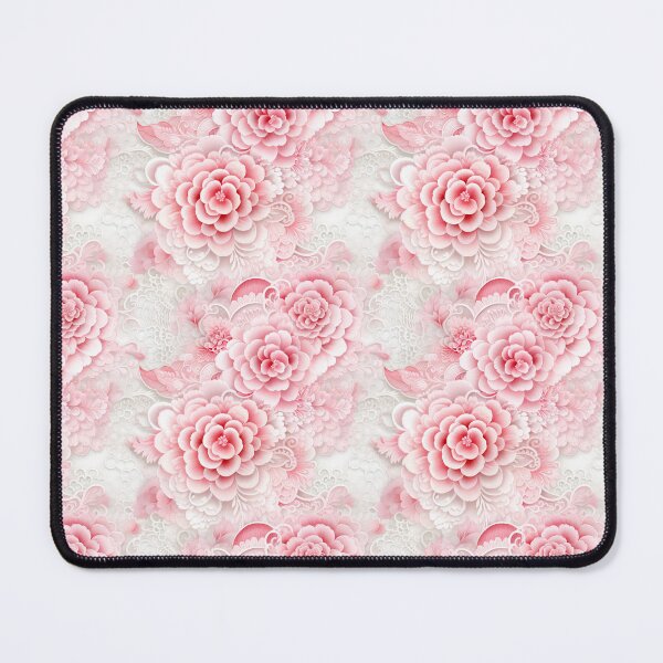 Artikelvorschau, Kleines Lochmuster, Pastelltöne, Weiß, Rosa, Creme. entworfen und verkauft von SasiPen.