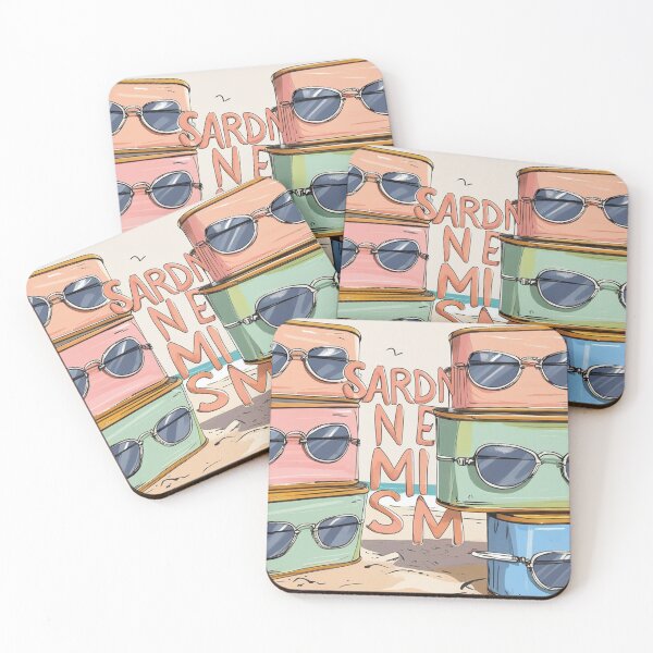 Item preview, The canned fish pattern is pleasing to the eye and looks great to wear. designed and sold by SmileShopAJ.
