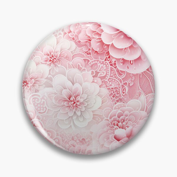 Artikelvorschau, Kleines Lochmuster, Pastelltöne, Weiß, Rosa, Creme. entworfen und verkauft von SasiPen.