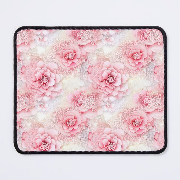 Artikelvorschau, Kleines Lochmuster, Pastelltöne, Weiß, Rosa, Creme. entworfen und verkauft von SasiPen.