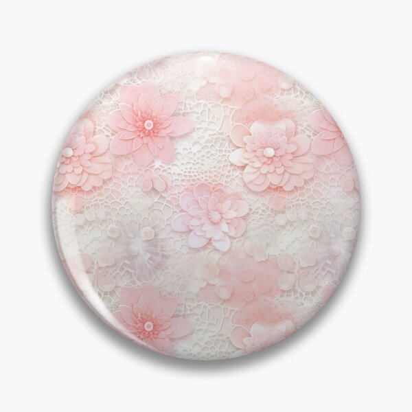 Artikelvorschau, Kleines Lochmuster, Pastelltöne, Weiß, Rosa, Creme. entworfen und verkauft von SasiPen.