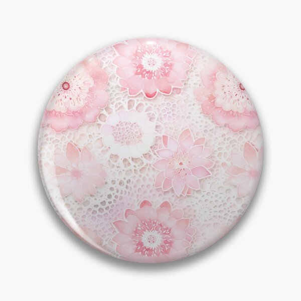 Artikelvorschau, Kleines Lochmuster, Pastelltöne, Weiß, Rosa, Creme. entworfen und verkauft von SasiPen.