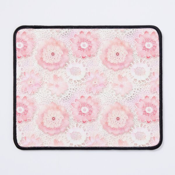 Artikelvorschau, Kleines Lochmuster, Pastelltöne, Weiß, Rosa, Creme. entworfen und verkauft von SasiPen.