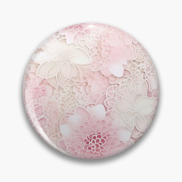 Artikelvorschau, Kleines Lochmuster, Pastelltöne, Weiß, Rosa, Creme. entworfen und verkauft von SasiPen.