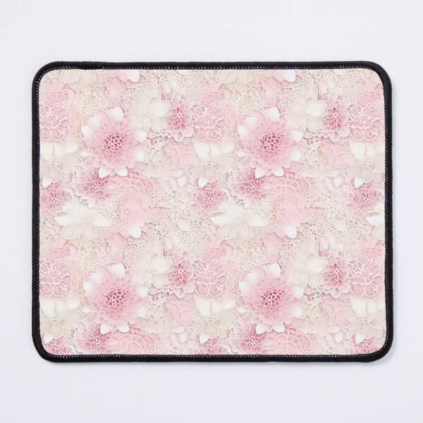 Artikelvorschau, Kleines Lochmuster, Pastelltöne, Weiß, Rosa, Creme. entworfen und verkauft von SasiPen.