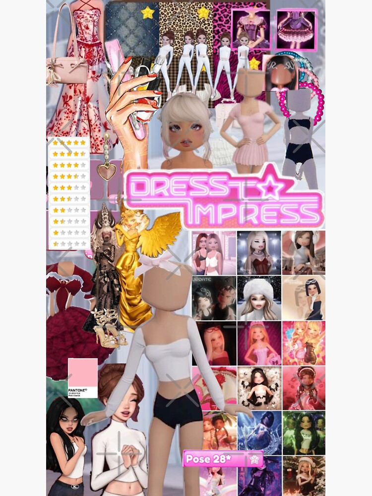 Dress to impress roblox" Sticker for Sale by sophs-design | Redbubble Dress to impress roblox" Sticker for Sale by sophs-design | Redbubble