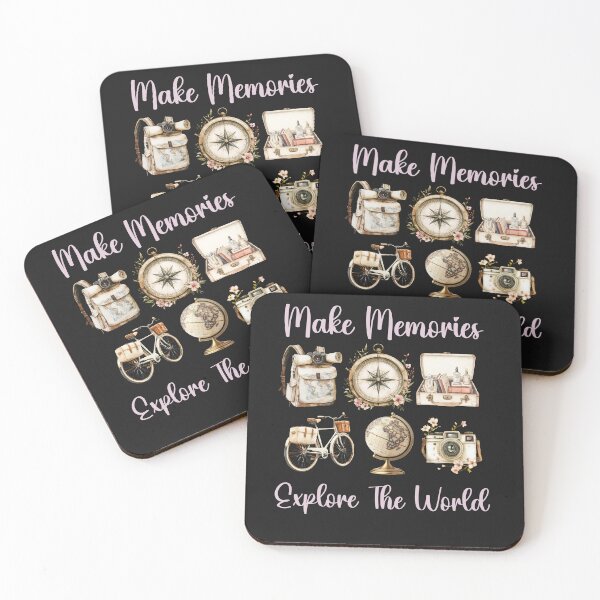 Item preview, Make Memories Explore The World designed and sold by AlienOccupation.
