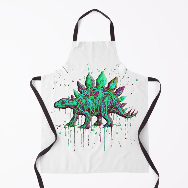 Item preview, Psychedelic Explosive Paint Stegosaurus Meltdown designed and sold by SHHCreations.