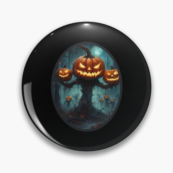 Item preview, Pumpkin Head Tree Monster  designed and sold by WoodburyLake.