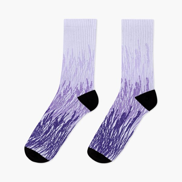 Item preview, Pretty Lavender Grass Design With Monochromatic Color Gradient designed and sold by Pevkay97.