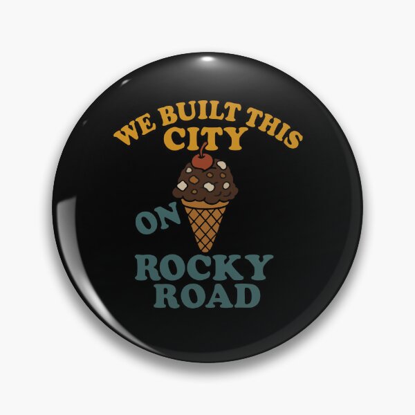Item preview, We Built This City on Rocky Road Mangled Lyrics designed and sold by babbselasdesigns.