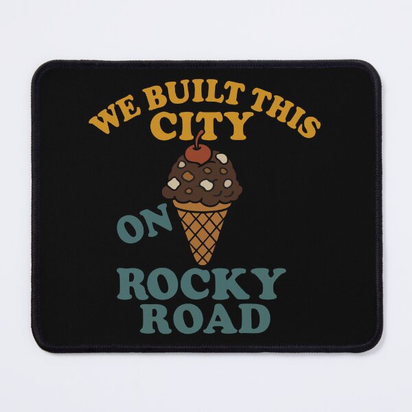 Item preview, We Built This City on Rocky Road Mangled Lyrics designed and sold by babbselasdesigns.