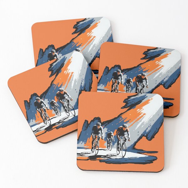 Item preview, The Three Cyclists - Abstract Race designed and sold by All-Shopping.
