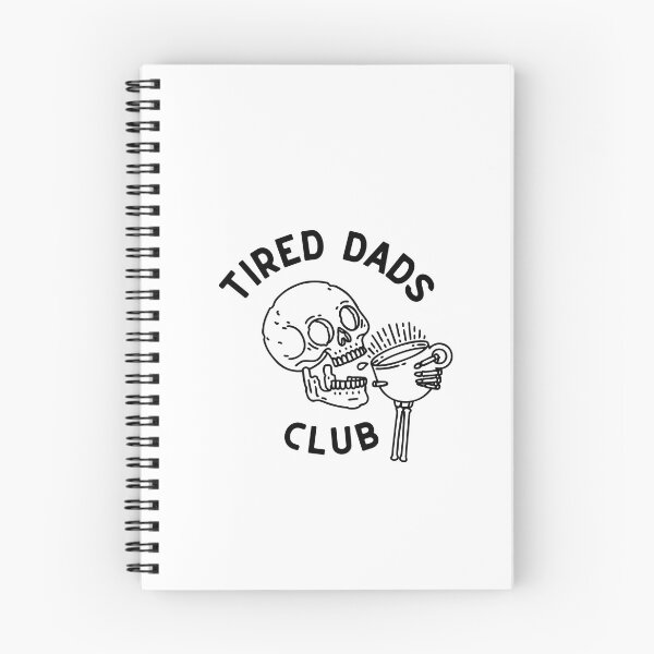 Item preview, Tired Dads Club designed and sold by InkwellDigital.