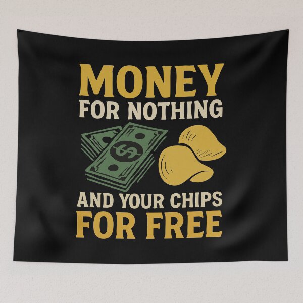 Item preview, Money for Nothing and Your Chips for Free Mangled Lyrics designed and sold by babbselasdesigns.