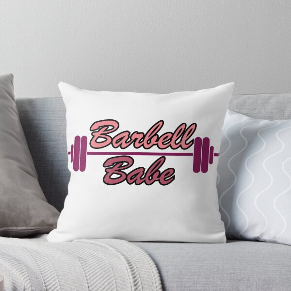 Item preview, Barbell Babe - Feminine Fitness - Women's Weightlifting Design designed and sold by FeminineFlex.