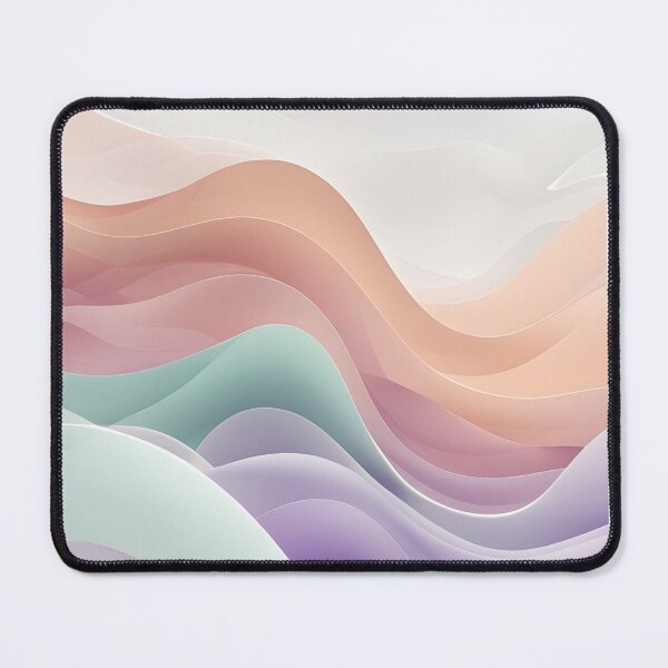 Item preview, Pastel Flow – Soft Abstract Color Waves designed and sold by Rudie.Studio.