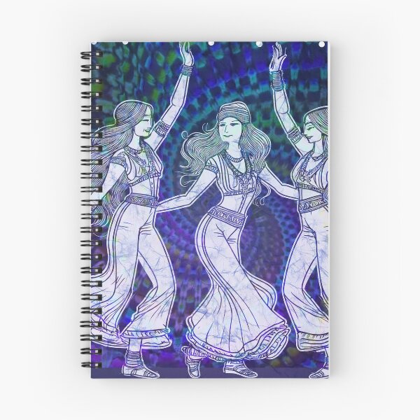 Item preview, Hippie Dancers Tie Dye Batik designed and sold by AuroraXGreen.