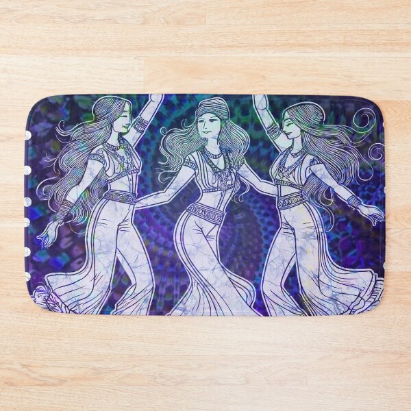 Item preview, Hippie Dancers Tie Dye Batik designed and sold by AuroraXGreen.