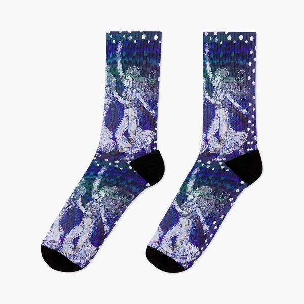 Item preview, Hippie Dancers Tie Dye Batik designed and sold by AuroraXGreen.