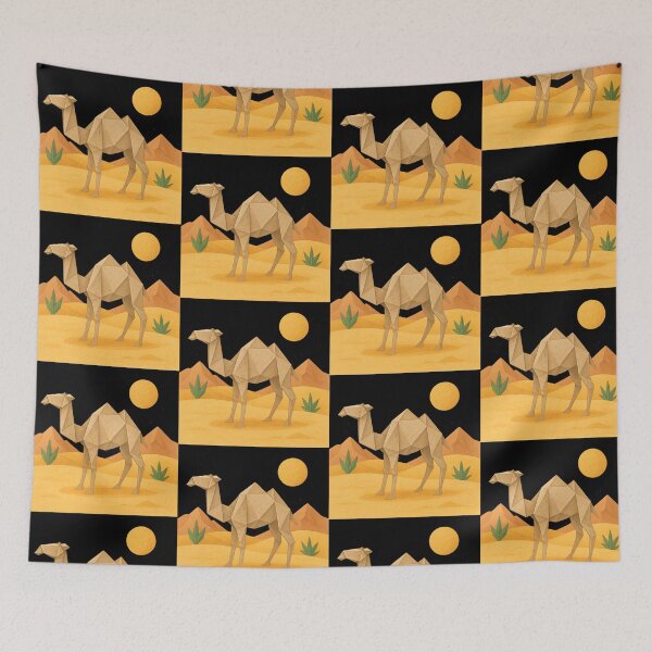 Item preview, Desert Wanderer – Origami Camel in the Sun designed and sold by S-Dstyle.