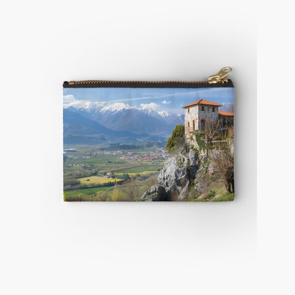 Item preview, Ancestral Italian Hermitage – Caltrano Castle in Spring Light designed and sold by ArgentoArt.