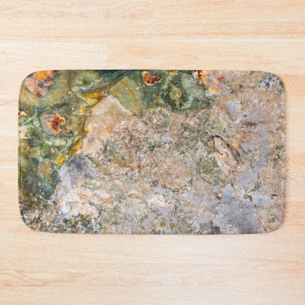Item preview, Rain Forest Rhyolite Rough Side of Stone designed and sold by MetaArt369.