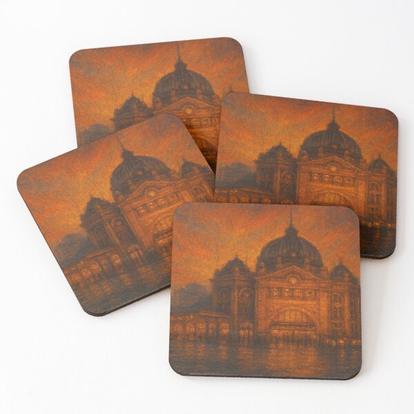 Item preview, Flinders Street Station designed and sold by FairDinkumThreads.