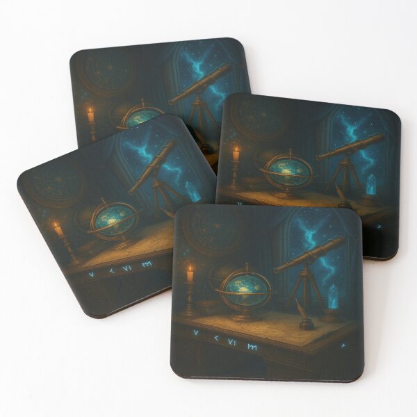 Item preview, Astral Observatory – Celestial Magic and Starry Portal Fantasy Scene designed and sold by fairmaiden7.