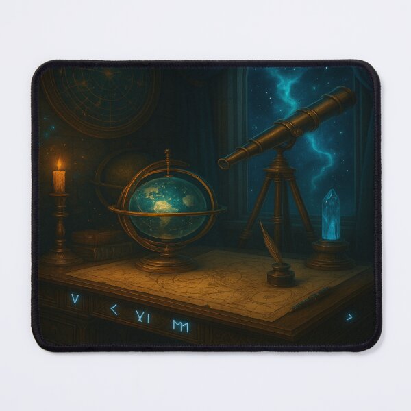 Item preview, Astral Observatory – Celestial Magic and Starry Portal Fantasy Scene designed and sold by fairmaiden7.