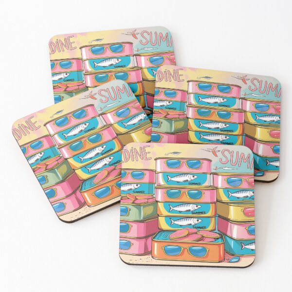 Item preview, The canned fish pattern is pleasing to the eye and looks great to wear. designed and sold by SmileShopAJ.