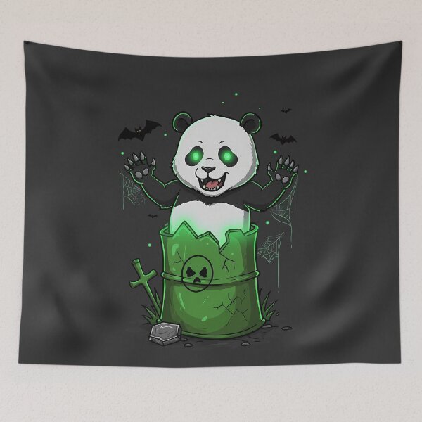 Item preview, Radioactive Panda Halloween designed and sold by k3rstman1.