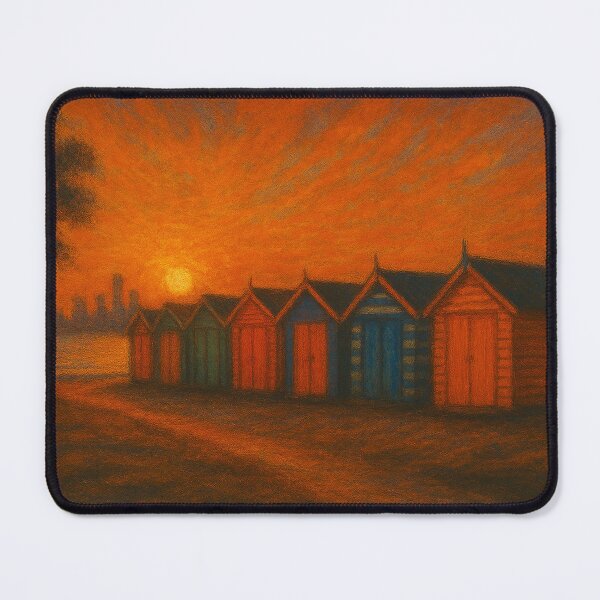 Item preview, Brighton Bathing Boxes designed and sold by FairDinkumThreads.