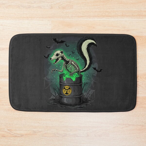 Item preview, Radioactive Skunk Skeleton Halloween designed and sold by k3rstman1.
