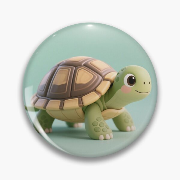 Item preview, turtle, green, kawaii, cute, modern, aesthetic, minimalist, chubby, adorable designed and sold by SasiPen.