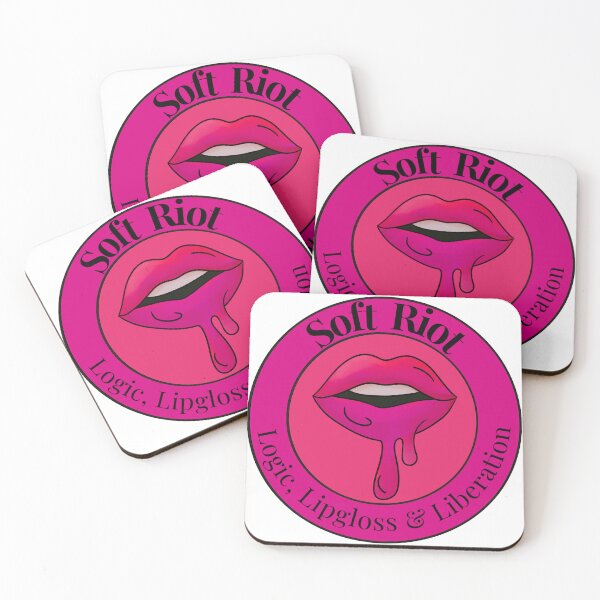 Item preview, Soft Riot Badge — Logic, Lipgloss & Liberation  designed and sold by MoeJoedesign .
