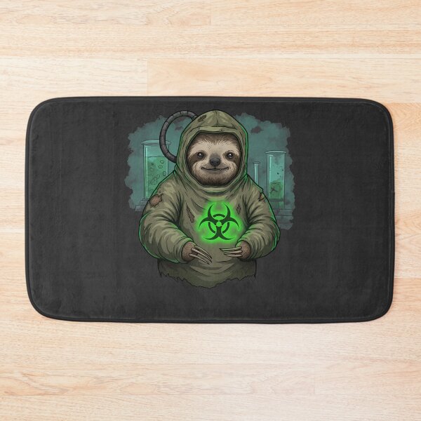 Item preview, Zombie Sloth Hazmat Biohazard Halloween Horror designed and sold by k3rstman1.