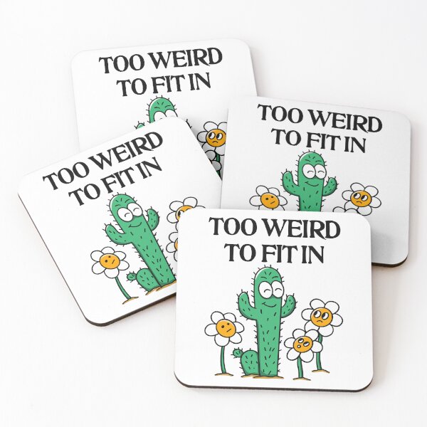 Item preview, Too Weird To Fit In designed and sold by ethnicdrawing.
