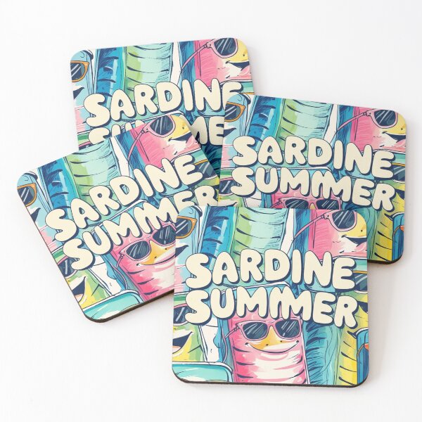 Item preview, The canned fish pattern is pleasing to the eye and looks great to wear. designed and sold by SmileShopAJ.