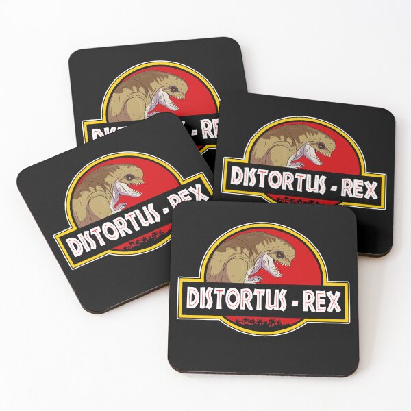 Item preview, distortus rex jurassic logo designed and sold by Blck-Acid-Devil.