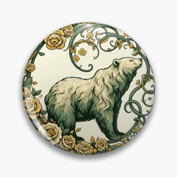 Item preview, Botanical Beasts - Bear designed and sold by WhatevrWrksMrch.